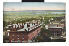 c1912 - Panoramic View of Canandaigua, NY - Antique Postcard picture