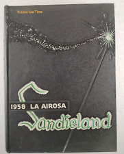 1958 La Airosa Yearbook Amarillo High School Amarillo Texas West Texas History picture