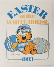 1983 Ronald Reagan White House Easter Roll Event Program picture
