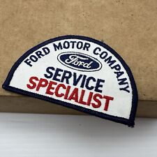 FORD MOTOR COMPANY Logo Specialist Service Station Employee Patch Iron On Unused picture