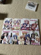Lucky Star English Manga Volumes 1-8 Kagami Yoshimizu Rare OOP picture