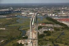 Goethals Bridge in Elizabeth NJ, New Jersey to Staten Island New York - Postcard picture