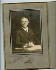 Vintage Photo in Folder - Hosington, Kansas - Davis Family Man - E Clifford  picture