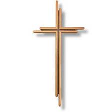 Artistic Brass Wall Cross for Monastery Church Monument 38 cm x 18.50 cm New picture