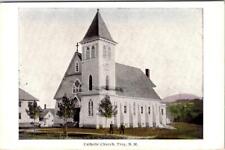 Troy, NH New Hampshire  CATHOLIC CHURCH   ca1910's Religion Postcard picture