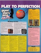 Grand Theft Auto Vice City Magazine Article Hidden Stuff Rampages Rewards Tips picture
