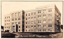 Le Mars IA c1927 Sacred Heart Catholic Hospital~RPPC Koch of Evansville IN picture