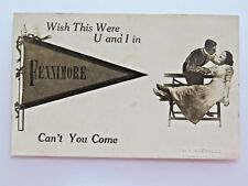 1912 Vintage Postcard Fennimore WI Antique Old #5850 picture