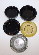 Lot of 5 Nevada Casinos Ashtrays Glass Vintage Various Locations Preowned picture