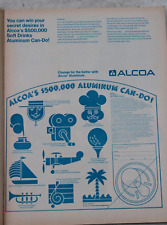 Alcoa 50000 Aluminum Can Do  1967  Vintage Ad Print Wall Kitschy psychedelic Art picture