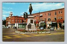Rochester NH-New Hampshire, Central Square, Antique, Vintage Souvenir Postcard picture