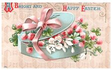 A BRIGHT AND HAPPY EASTER.VTG 1910 EMBOSSED POSTCARD*A28 picture