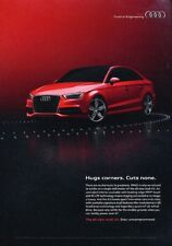 2014 Audi A3 - Original Advertisement Print Art Car Ad J891 picture