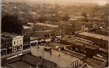 Real Photo Postcard Overview of Shenandoah, Iowa picture