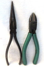 Vintage Set PERI  Italy  - Needle Nose Pliers & Electrician Side Cutting Plier picture