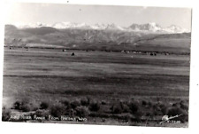 RPPC 1957 Wind River Range from Pinedale Wyo Postcard Photo Sanborn Y-2209 picture