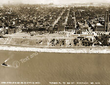 1936 Aerial View of Riverside Drive, New York City, NY Vintage Old Photo Reprint picture