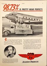 Phillips 66 Aviation Fuel DC-3 Bartlesville OK Vintage Print Ad 1949 picture