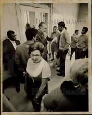 1969 Press Photo People in the hall outside the Recorders Court. - lra16281 picture