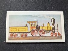 1956 Miranda 150 Years of Locomotives Card # 17 U.S.A. Locomotive of 1850 (NM) picture