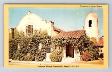 Brownsville TX-Texas, Episcopal Church, Religion Vintage Souvenir Postcard picture