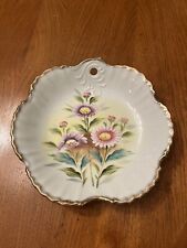 Vintage Japanese Flower Bowl Gorgeous Hand painted 7400 Marked picture