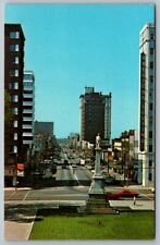 Postcard Columbia South Carolina Main Street View from State House Coca Cola picture