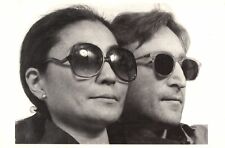 John & Yoko Photo by David Spindel John Lennon Yoko Ono Double Fantasy Postcard picture