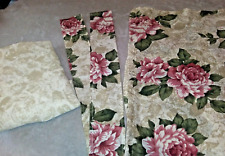 Curtains 2 Panels,2 Tieback,  Scarf Valance Floral Cottage 54 in W x 84 in L picture