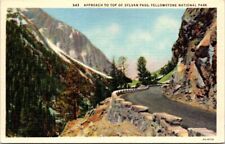 Wyoming Yellowstone Nat Park Absaroka Sylvan Pass 1932 Teich Sanborn WY picture