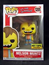 Funko Pop Television 1205 The Simpsons Nelson Muntz Hot Topic picture