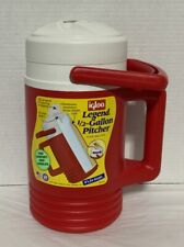 Vintage 1997 Red Igloo Legend Insulated 1/2-Gallon Flip-Up Spout Pitcher picture