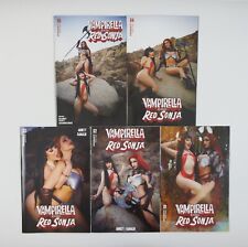 Vampirella versus Red Sonja #1-5 VF/NM complete series - all cosplay E variants picture