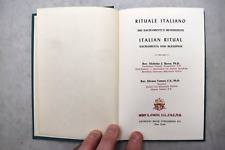 Rituale Italiano, Italian Ritual Book, Sacraments & Blessings (CU893) chalice co picture