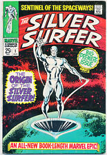 Silver Surfer #1-6.5, F+. 1968, 1st Issue/Origin Stan Lee Story, Buscema Art picture