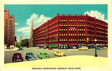 VTG Postcard- ODK-42. SYRACUSE'S OUTSTANDING MODERATE PRICED HOTE. Unused 1940 picture