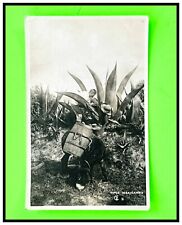 VINTAGE RPPC  1930’s PHOTO POSTCARD  TIPOS  MEXICANOS picture