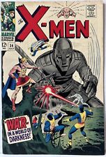 High Grade Marvel X-Men #34 1967 Minor Key First 1st Appearance Tyranus *VF* picture
