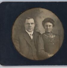 Portait of a Woman and Man unidentified Stereoview picture