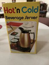 vintage hot N cold Beverage Server  36Fl. Oz.  New with Box picture