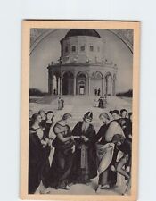 Postcard Marriage of the Virgin Mary Milan Italy picture
