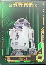 2020 STAR WARS MASTERWORK GREEN R2-D2 SP /99 #7 picture