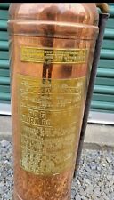 THE GENERAL PACIFIC CORP. VINTAGE COPPER FIRE EXTINGUISHER – MODEL # 838 picture