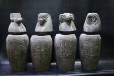 Old-fashioned Organs jars (canopic jars ) Four organs Jars made from Granite picture