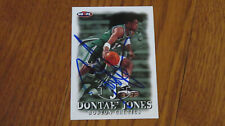 Dontae Jones Autographed Hand Signed Card Boston Celtics Hoops picture
