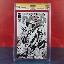 The Walking Dead Image #1 CGC 9.8 SS Ethan Van Sciver Signed B&W Con Exclusive 2 picture