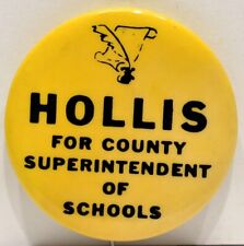1959 Dr Virgil S Hollis Marin County Superintendent of Schools California Pin picture