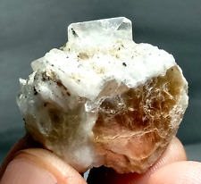 124 Carats Beautiful Natural Topaz with Mica & Quartz Crystal specimen @ Skardu picture