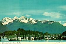 The Switzerland Of Alaska Valdez Postcard picture