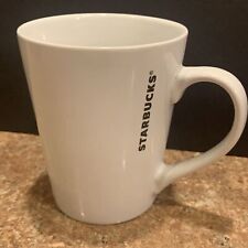 Starbucks Coffee 13 oz White Ceramic Cup Mug 2016 picture